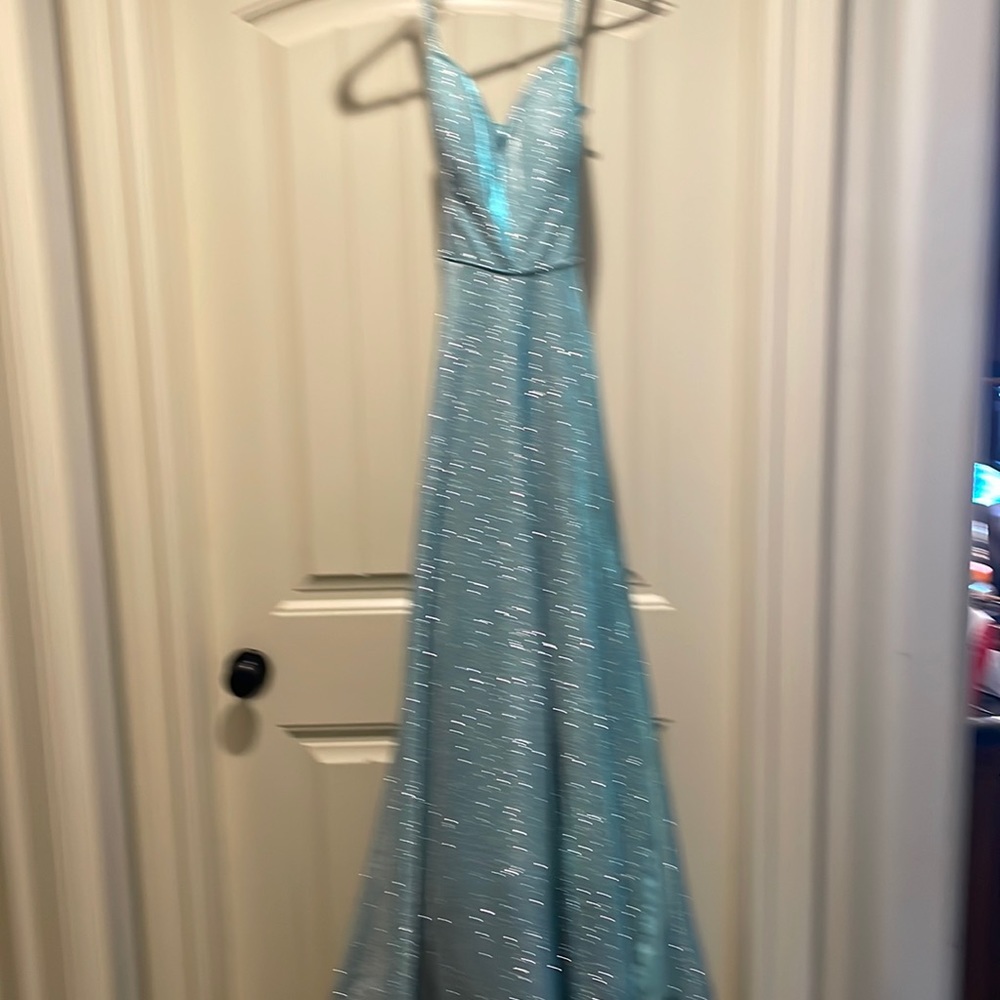 Teal Prom Dress